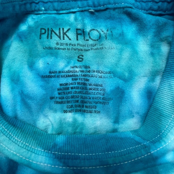 Pink Floyd Tye Dye Crop Top - Picture 5 of 5